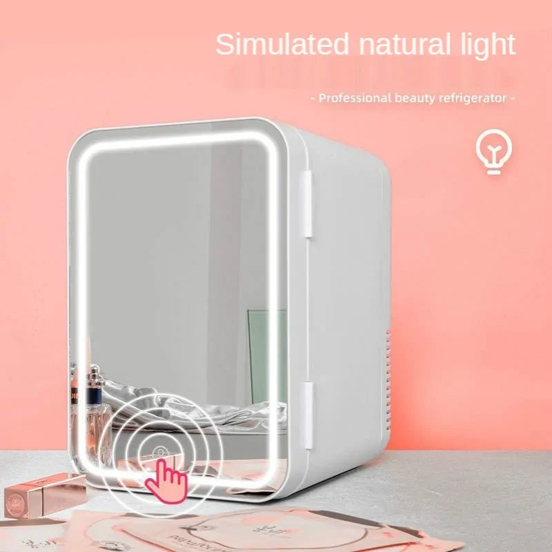 "Mini Refrigerador Portátil para Maquillaje"